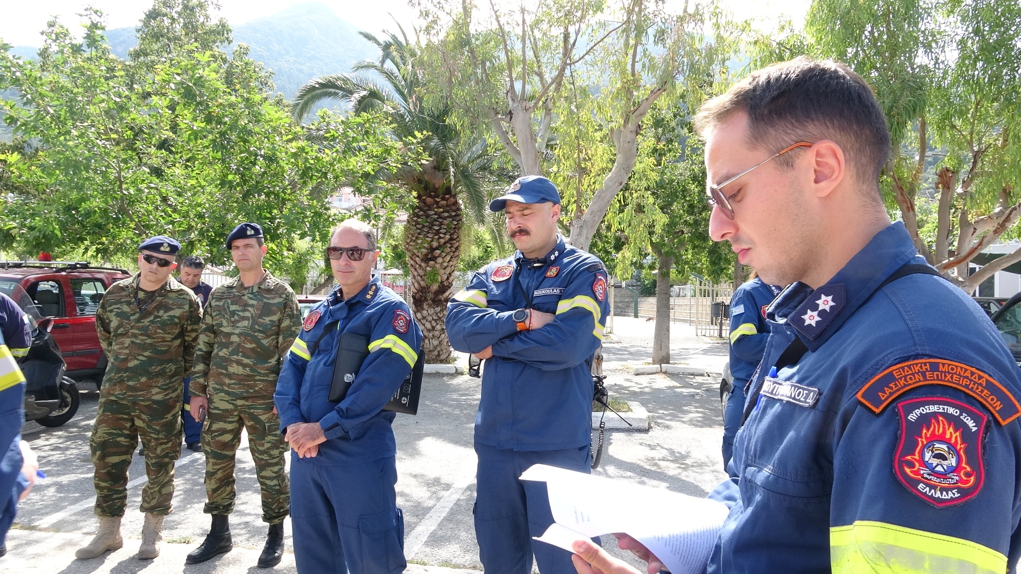 Σάμος: Με επιτυχία ολοκληρώθηκε η άσκηση “Διά Πυρός 2024”