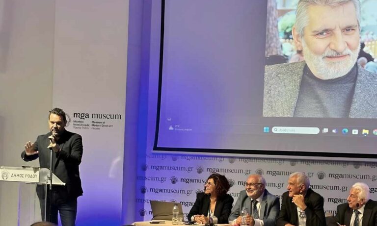 O Δήμος Ρόδου τίμησε τον «μάχιμο» για πάνω από 50 χρόνια, δημοσιογράφο Γ. Ζαχαριάδη