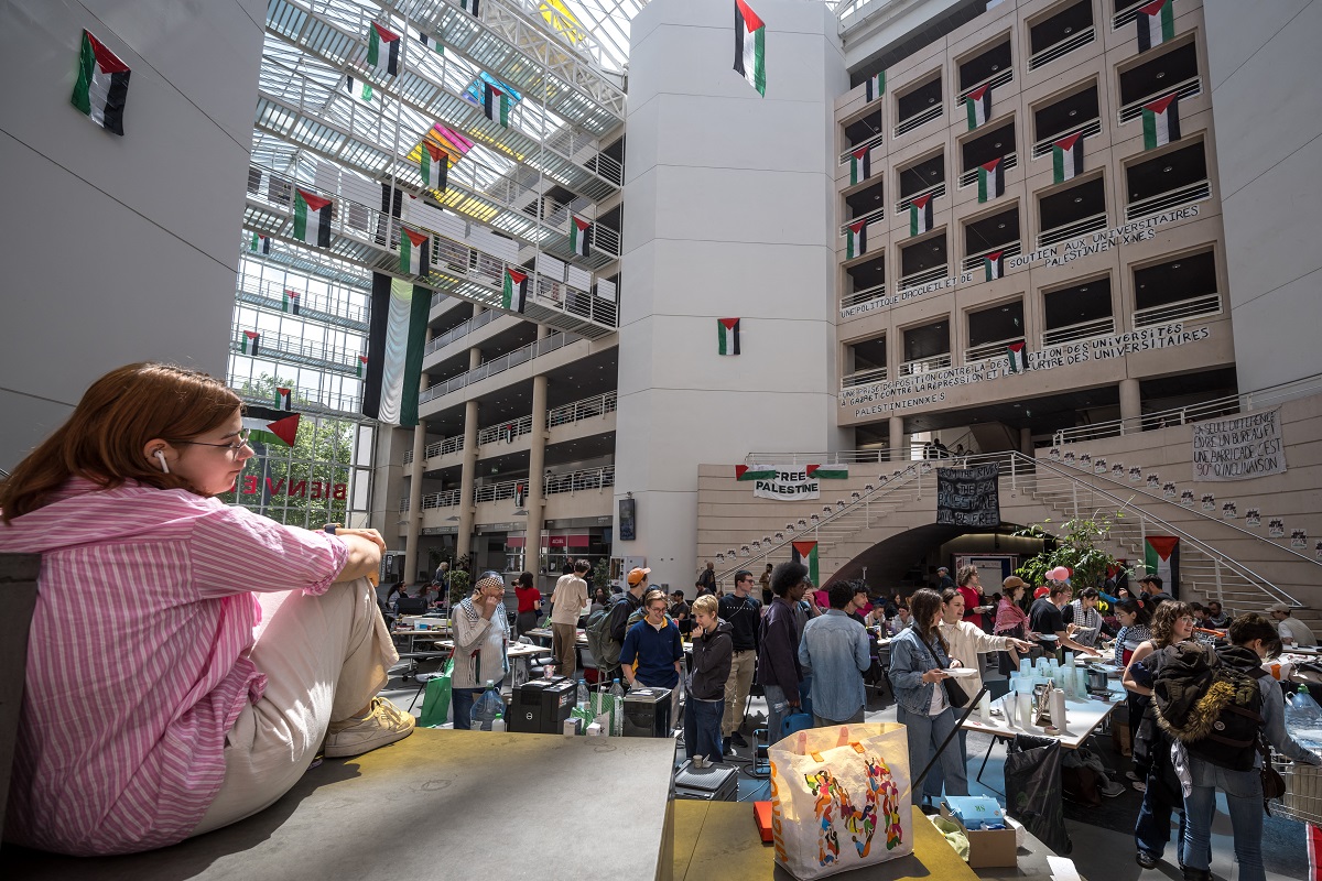 SWITZERLAND-ISRAEL-PALESTINIAN-CONFLICT-EDUCATION-DEMO