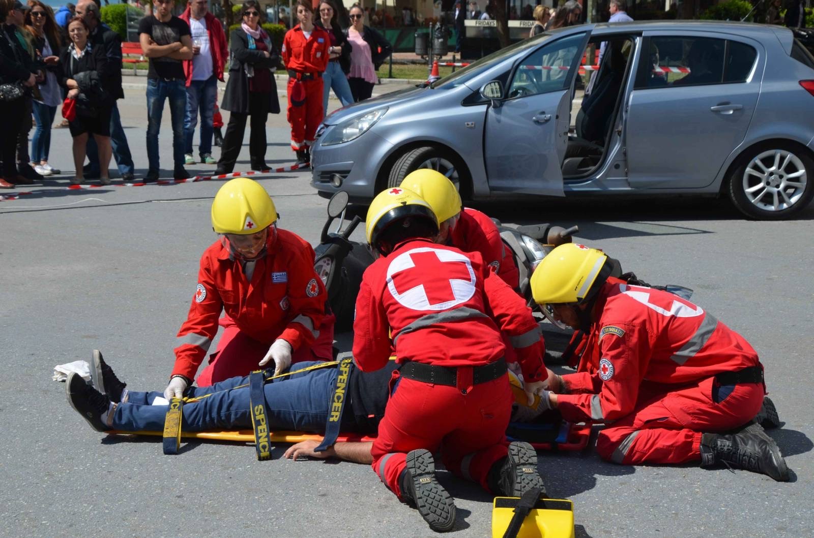 Θεσσαλονίκη: Εκδήλωση για την «Ασφάλεια στους δρόμους» από τον Ελληνικό Ερυθρό Σταυρό