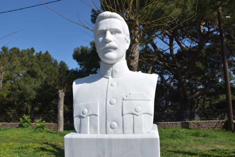 Μυτιλήνη: Αποκαλυπτήρια της προτομής του Ταγματάρχη Παπαγιάννη