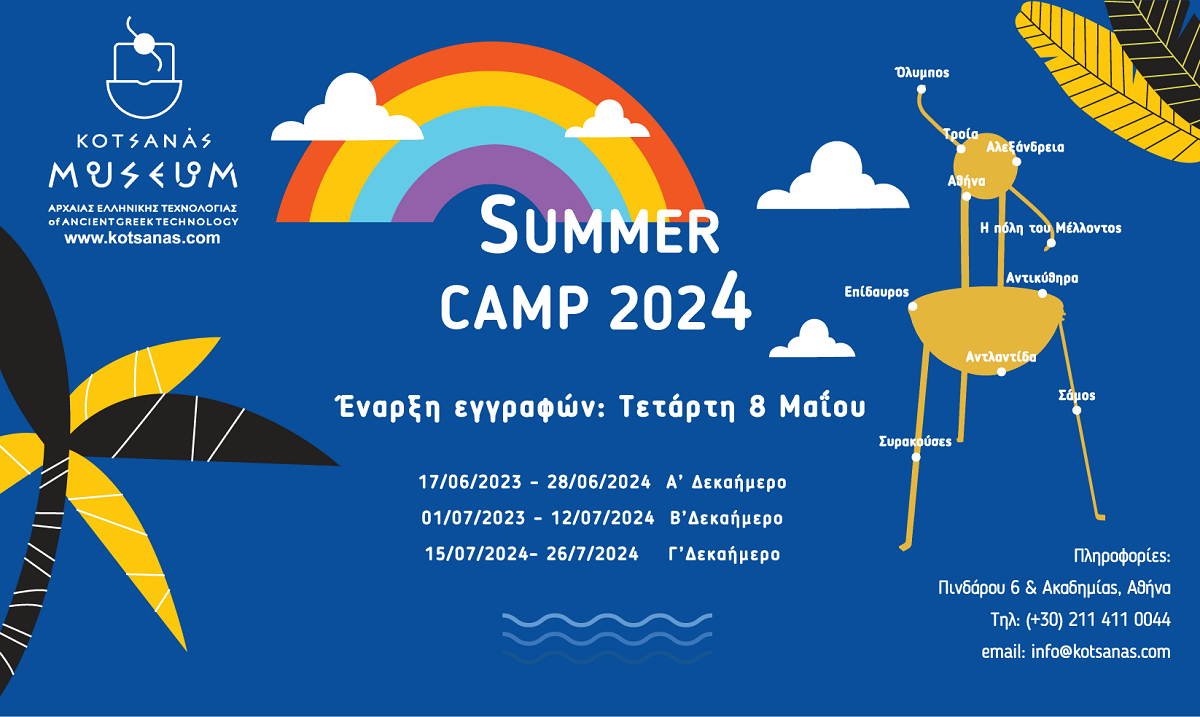 Summer Camp: «Εξερευνητές της αρχαιότητας» στο Μουσείο Κοτσανά