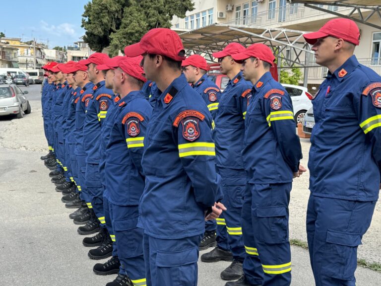 Κέρκυρα: Τμήμα της ΕΜΟΔΕ Κέρκυρας στη φωτιά στη Βόνιτσα