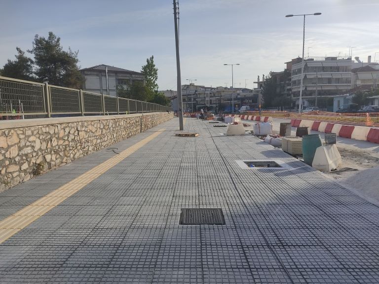Kυκλοφοριακές ρυθμίσεις στην Ηρώων Πολυτεχνείου λόγω των εργασιών για τον εσωτερικό δακτύλιο