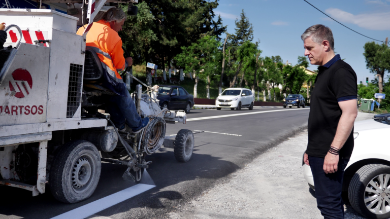 Θεσσαλονίκη: Ολοκληρώθηκε η ανακατασκευή της κεντρικής οδικής αρτηρίας που συνδέει την Περαία με τη Ν. Μηχανιώνα