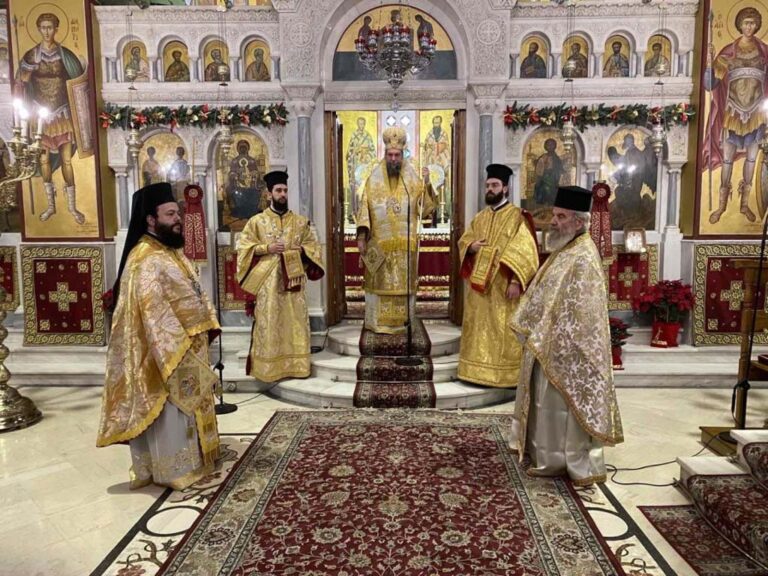 Μεταδόθηκε η Ακολουθία του Εσπερινού από τη Ν. Ιωνία