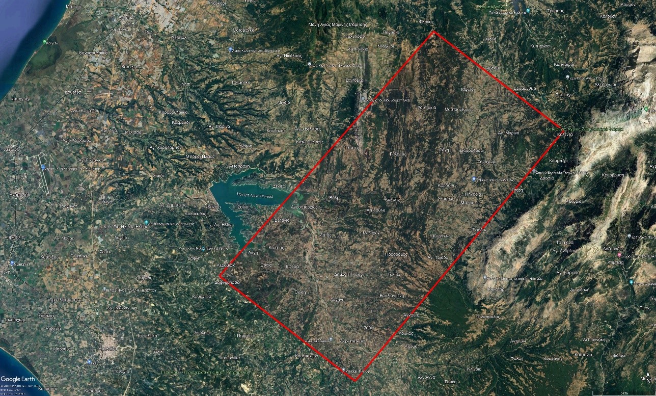 Copernicus/Emergency: ‘Αμεση χαρτογράφηση των περιοχών που επλήγησαν σε Αχαΐα και Ηλεία