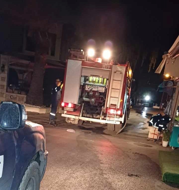 Χανιά: Συναγερμός τη νύχτα απο πυρκαγιά σε διώροφη μονοκατοικία