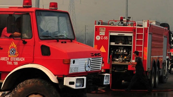 Λευκάδα: Φωτιά σε δασική έκταση στον Άγιο Νικήτα – Μήνυμα από το 112 στους κατοίκους