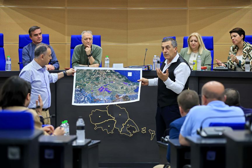 συσκεψη-αγρελια-2 Λάρισα: Ευρεία σύσκεψη για την οδική σύνδεση Λάρισας-Τρικάλων μέσω Βερδικούσιας-Αγρελιάς