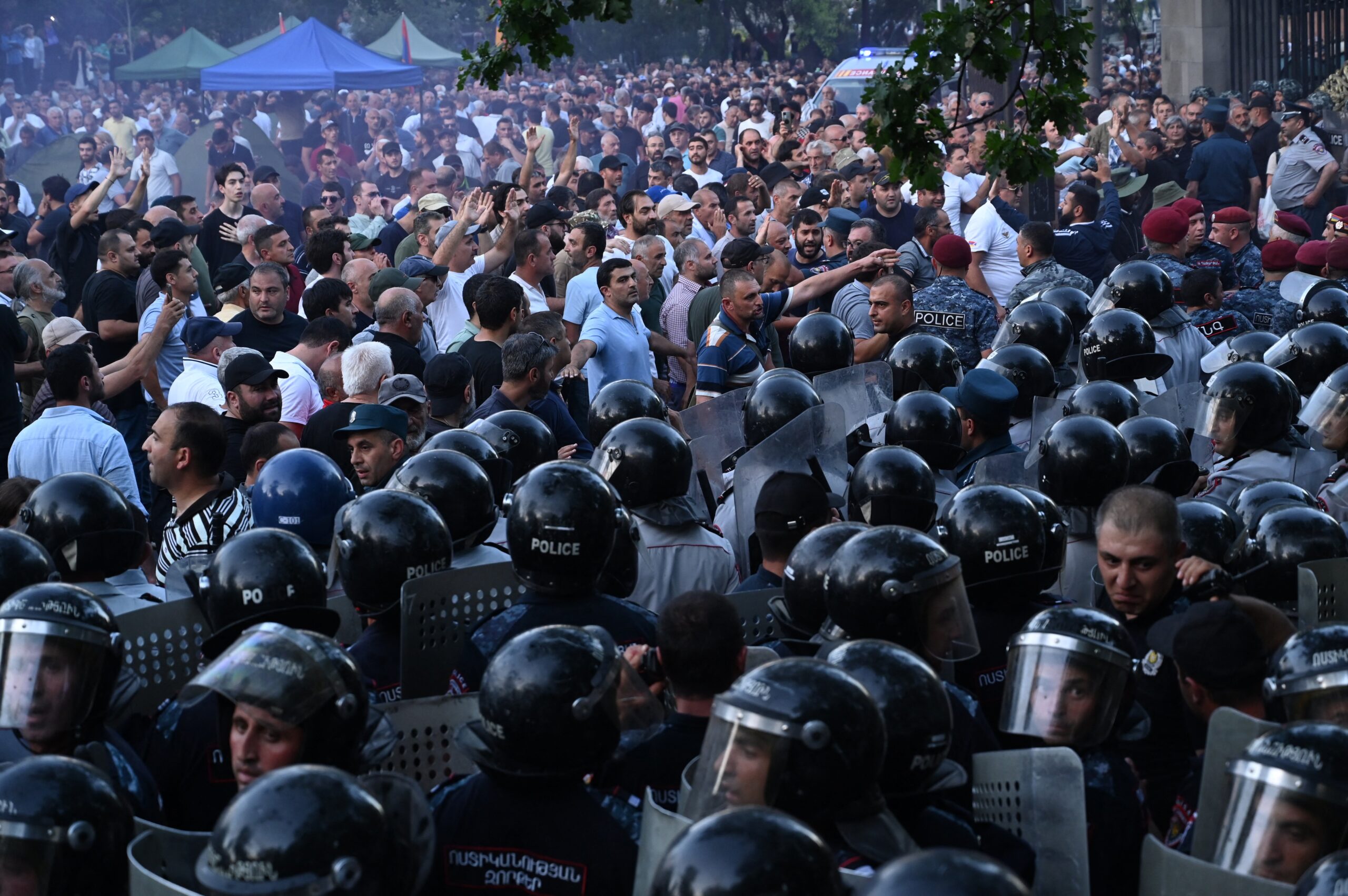 ARMENIA-AZERBAIJAN-CONFLICT-POLITICS-DEMONSTRATION