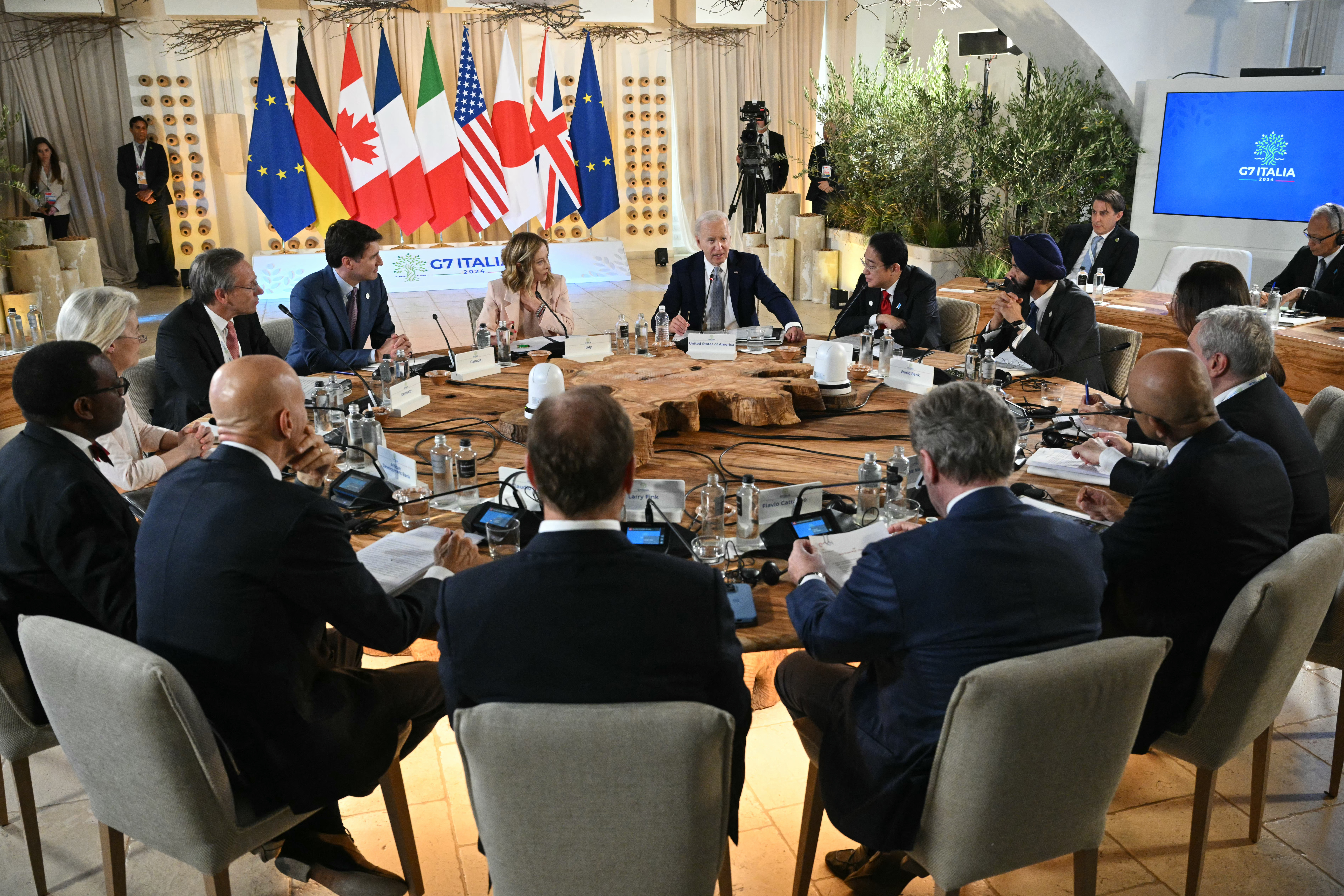G7 preparations in Bari, Italy