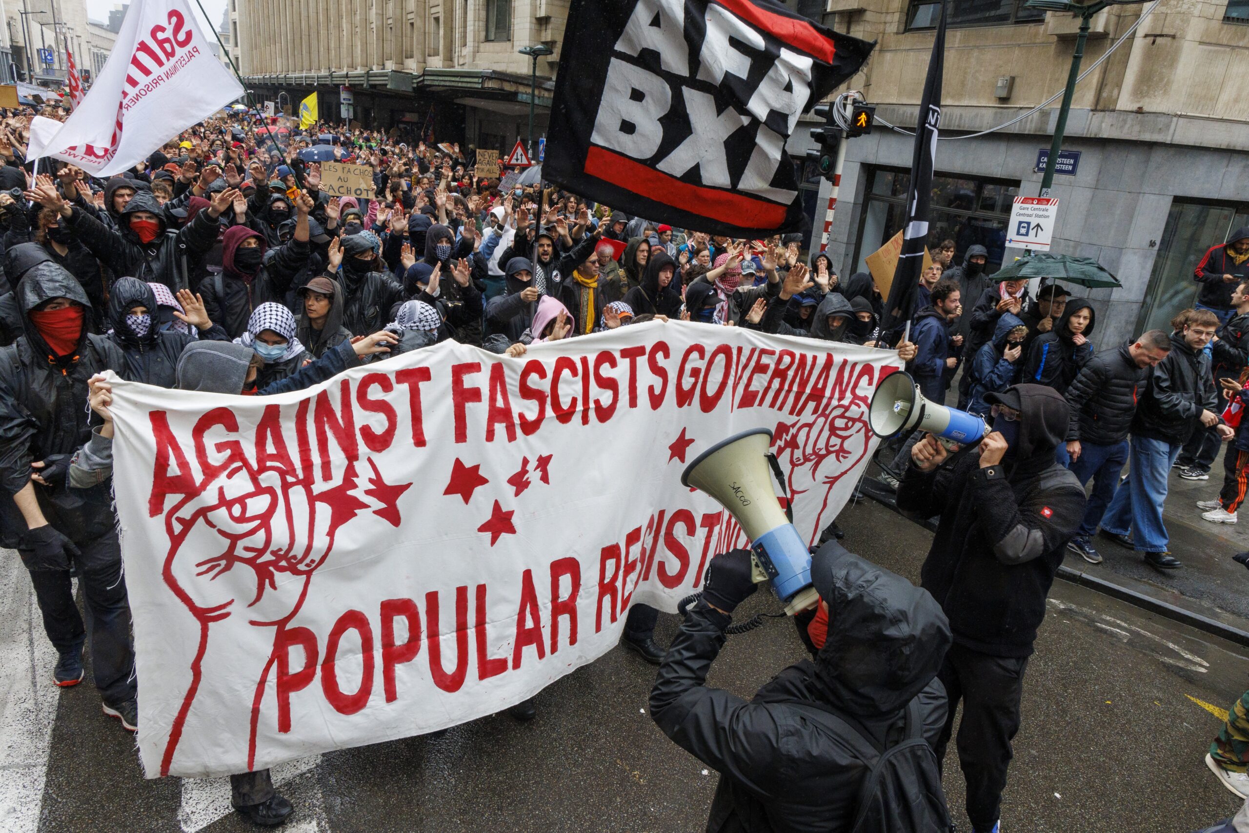 BELGIUM-POLITICS-PROTEST