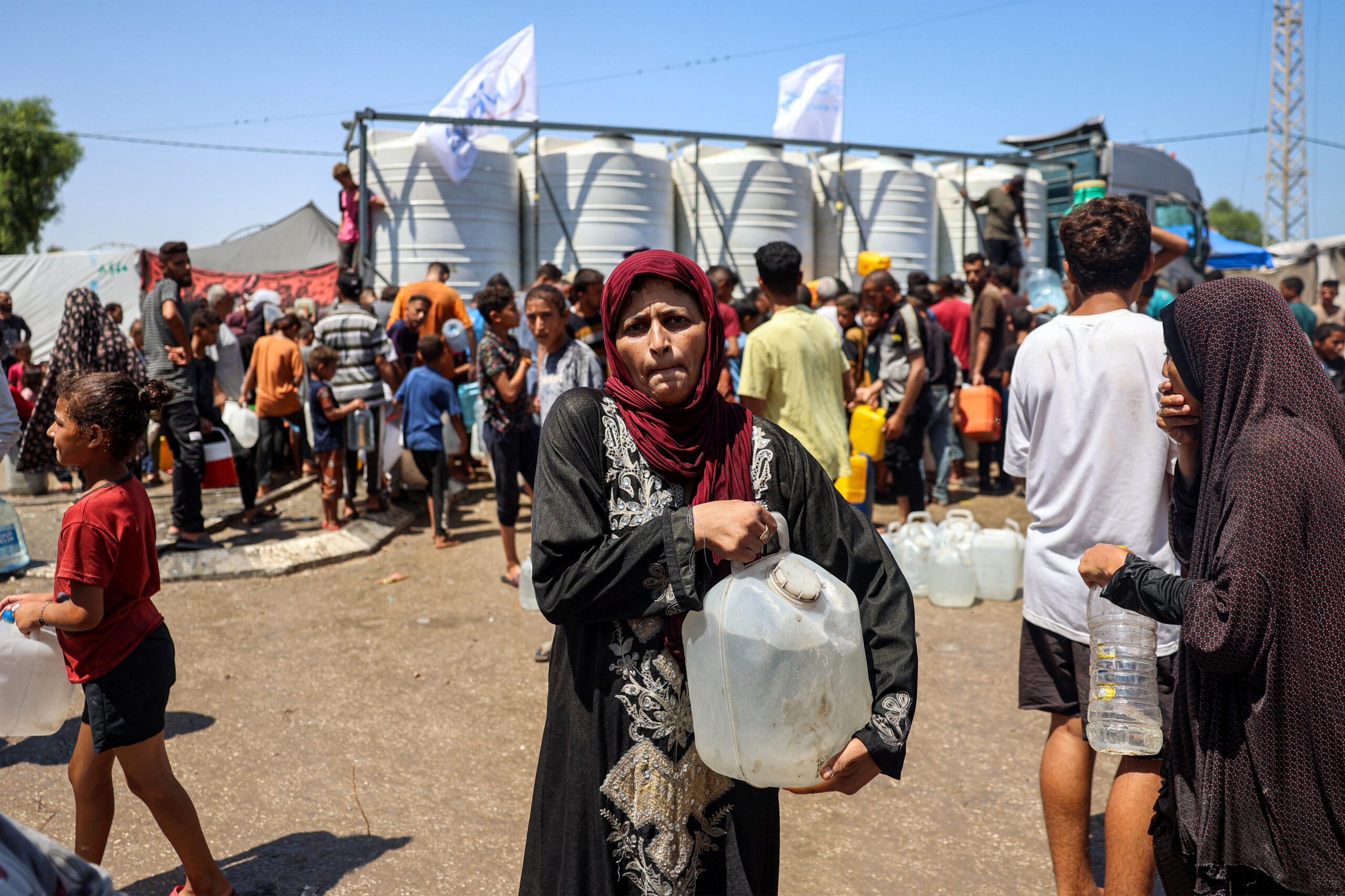 PALESTINIAN-ISRAEL-CONFLICT-WATER