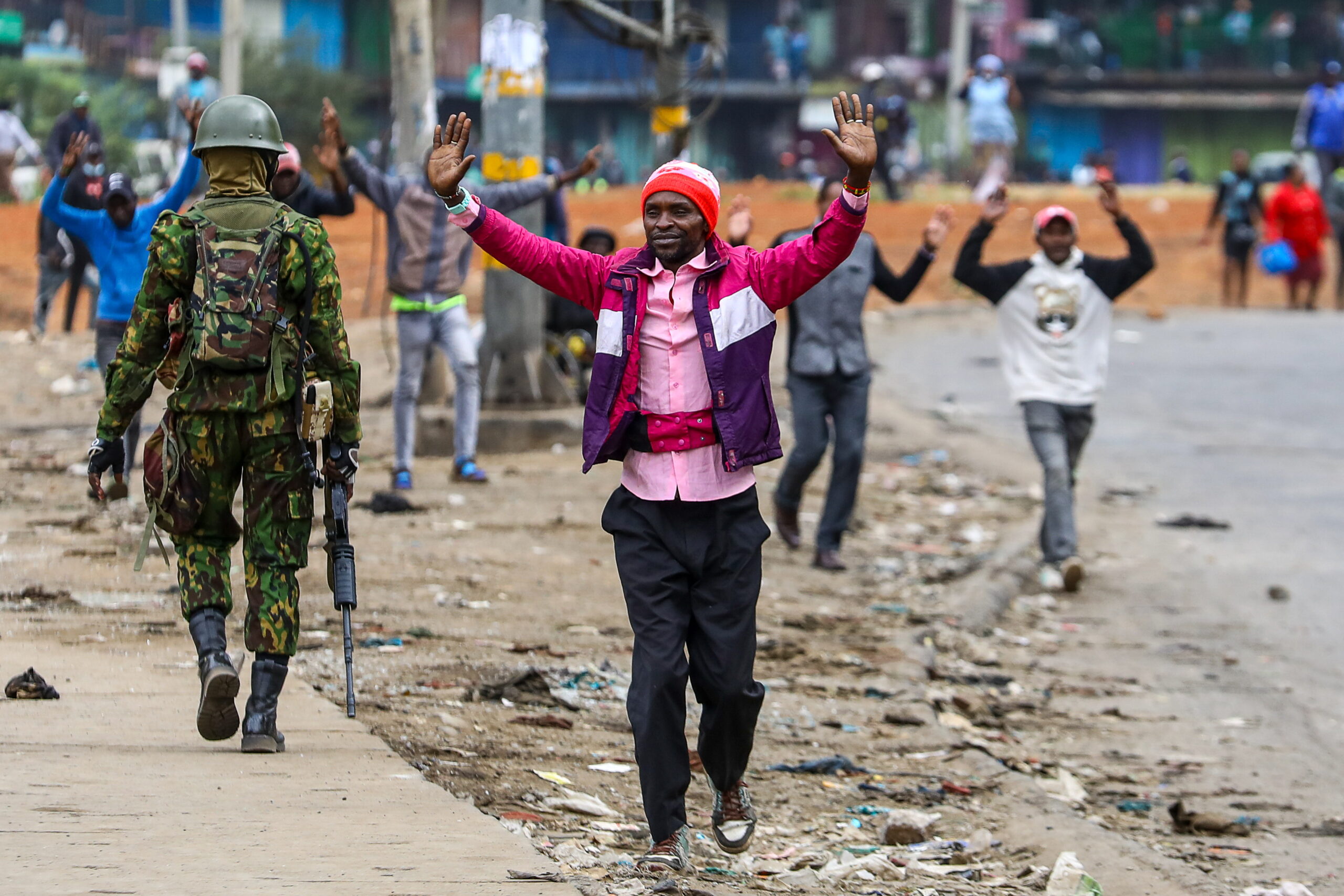 Protests erupt again in Nairobi despite tax-hike bill withdrawal