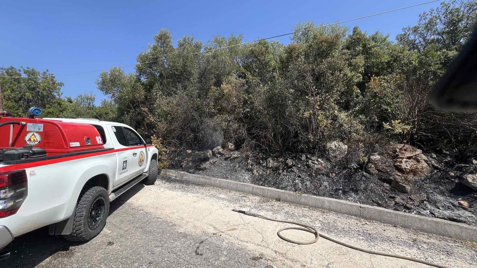 Μεσσηνία: Πρόλαβαν φωτιά στον Κρίσκιο της Μάνης πριν πάρει διαστάσεις