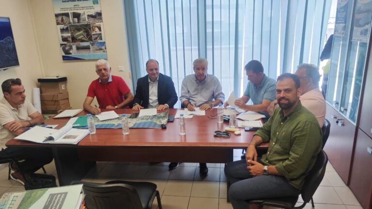 Ρέθυμνο: Υπογραφή συμβάσεων για τις μελέτες αναβάθμισης του Κόμβου Ατσιπόπουλου