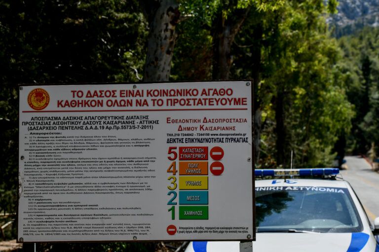 Δύσκολο 48ωρο για εκδήλωση πυρκαγιών – Πολύ υψηλός κίνδυνος σε 8 Περιφερειακές Ενότητες λόγω συνθηκών «Hot-Dry-Windy»