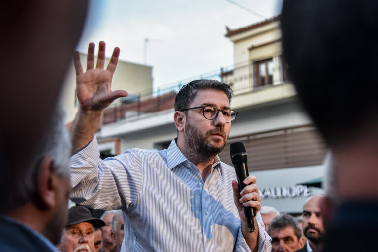 Κεντρική προεκλογική ομιλία του Νίκου Ανδρουλάκη στη Θεσσαλονίκη