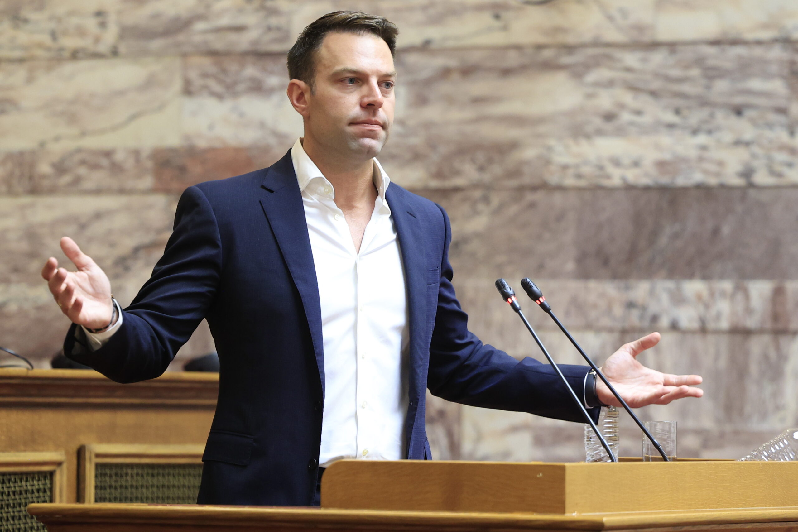 [370186] ΣΥΝΕΔΡΙΑΣΗ ΤΗΣ ΚΟΙΝΟΒΟΥΛΕΥΤΙΚΗΣ ΟΜΑΔΑΣ ΤΟΥ ΣΥΡΙΖΑ-ΠΣ  (ΓΙΩΡΓΟΣ ΚΟΝΤΑΡΙΝΗΣ/EUROKINISSI)