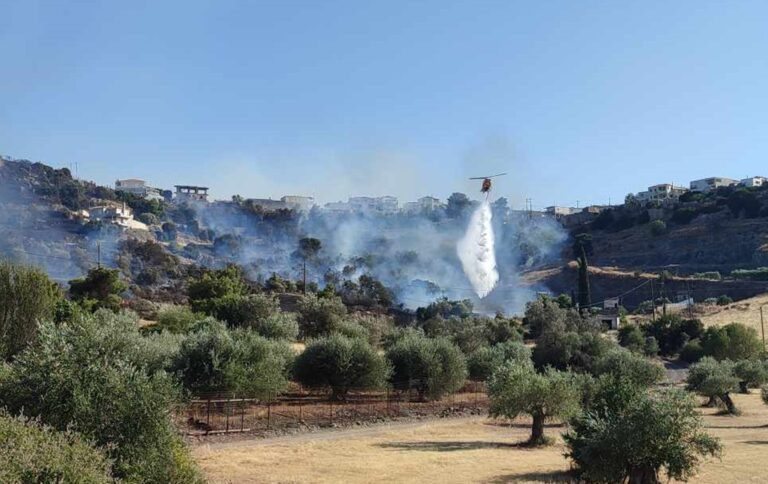 Υπό μερικό έλεγχο η φωτιά στη Σαλαμίνα – Κίνδυνος αναζωπυρώσεων σε Ηλεία, Αχαΐα, Αρκαδία
