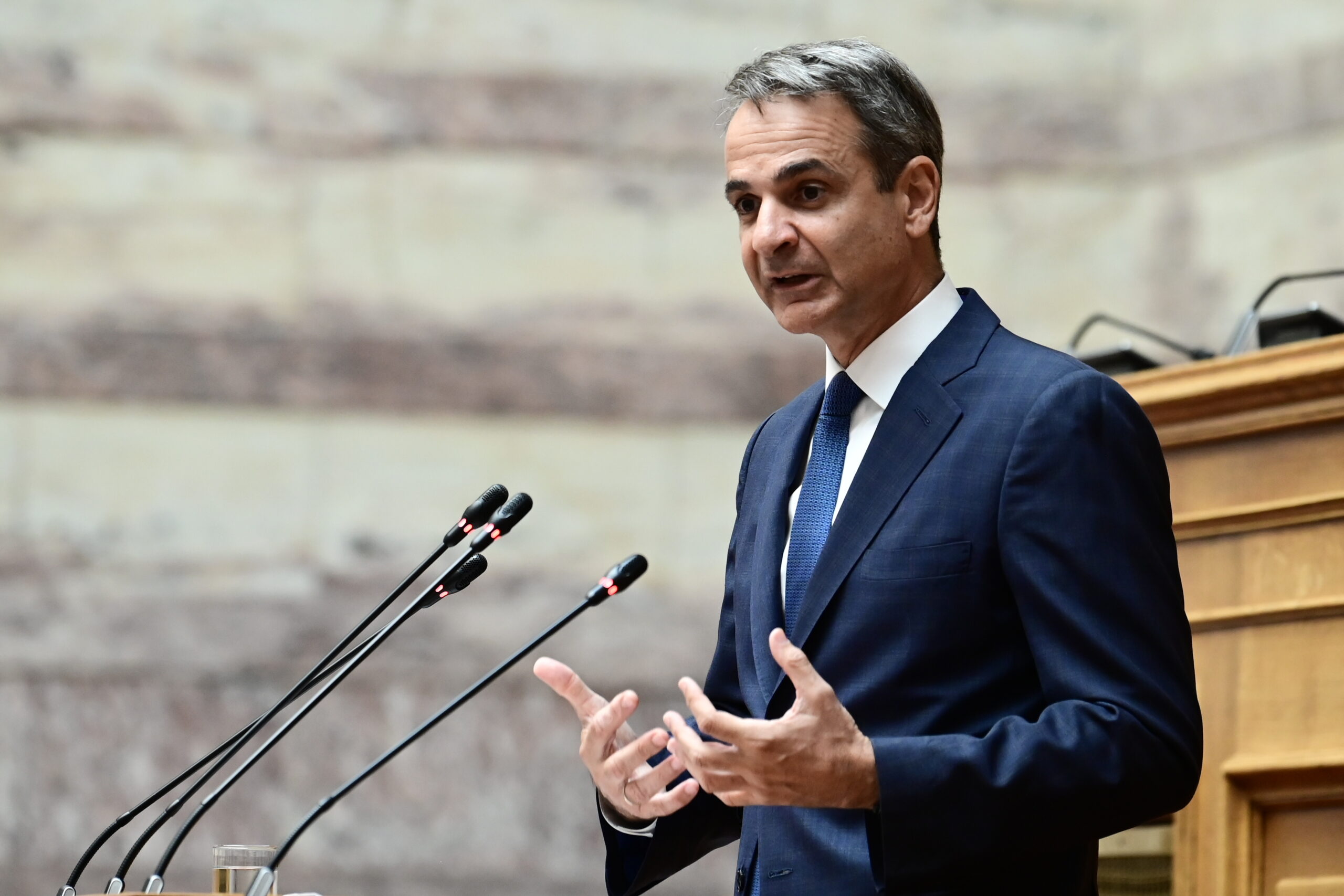 [370419] ΣΥΝΕΔΡΙΑΣΗ ΤΗΣ ΚΟΙΝΟΒΟΥΛΕΥΤΙΚΗΣ ΟΜΑΔΑΣ ΤΗΣ ΝΕΑΣ ΔΗΜΟΚΡΑΤΙΑΣ  (ΜΙΧΑΛΗΣ ΚΑΡΑΓΙΑΝΝΗΣ/EUROKINISSI)