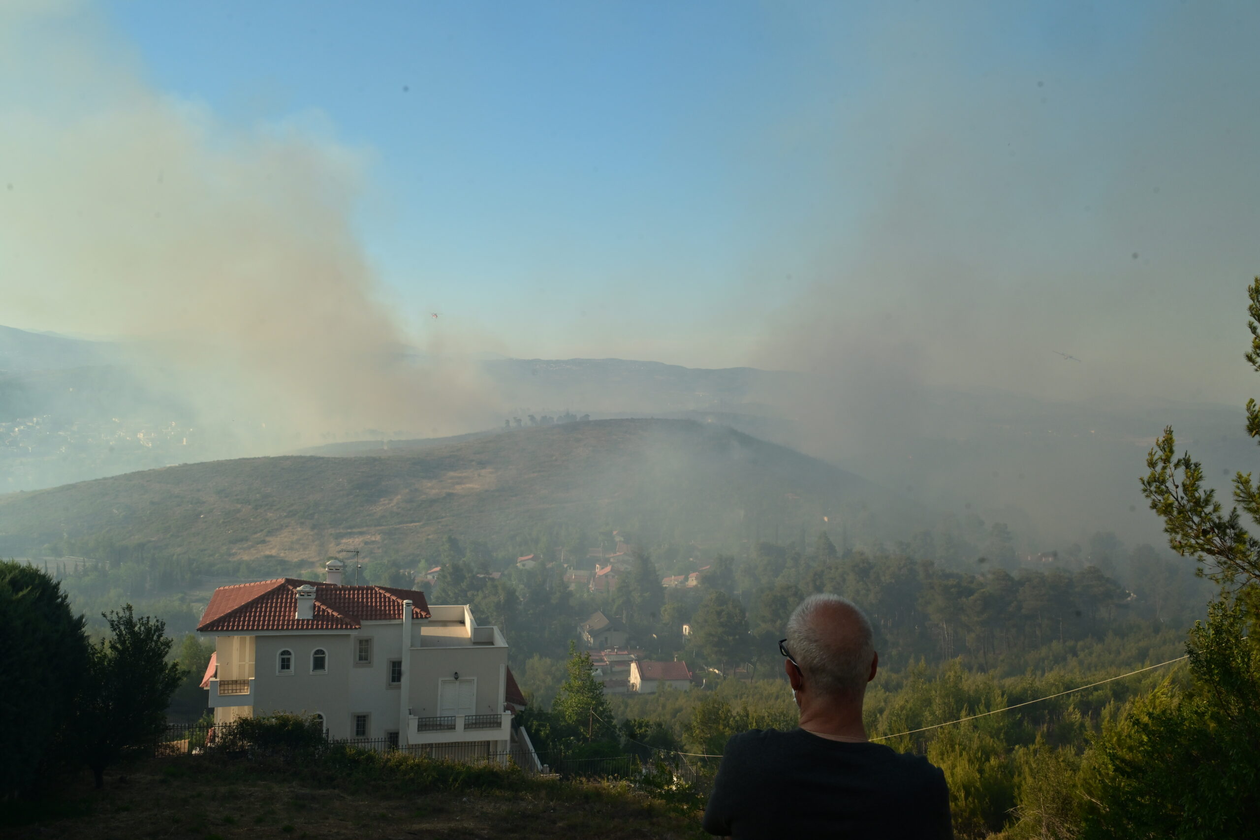[370493] ΠΥΡΚΑΓΙΑ ΣΤΗΝ ΣΤΑΜΑΤΑ ΑΤΤΙΚΗΣ  (ΤΑΤΙΑΝΑ ΜΠΟΛΑΡΗ/EUROKINISSI)