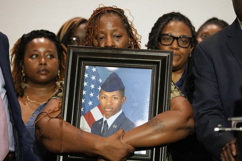 Police Shooting Airman