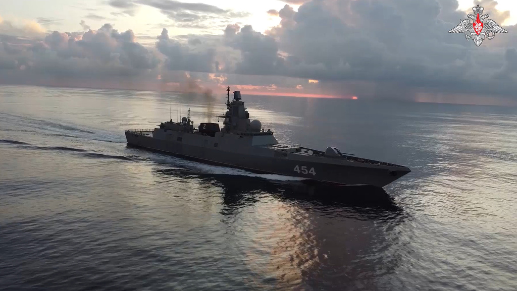 Russia Navy Drills