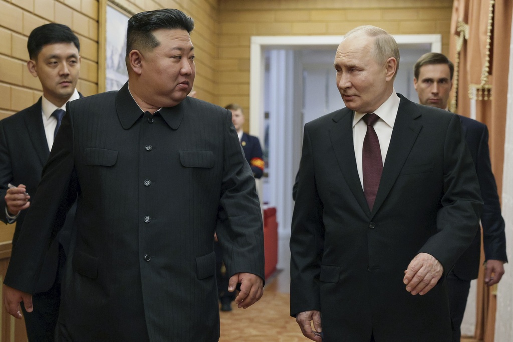 CORRECTION North Korea Russia