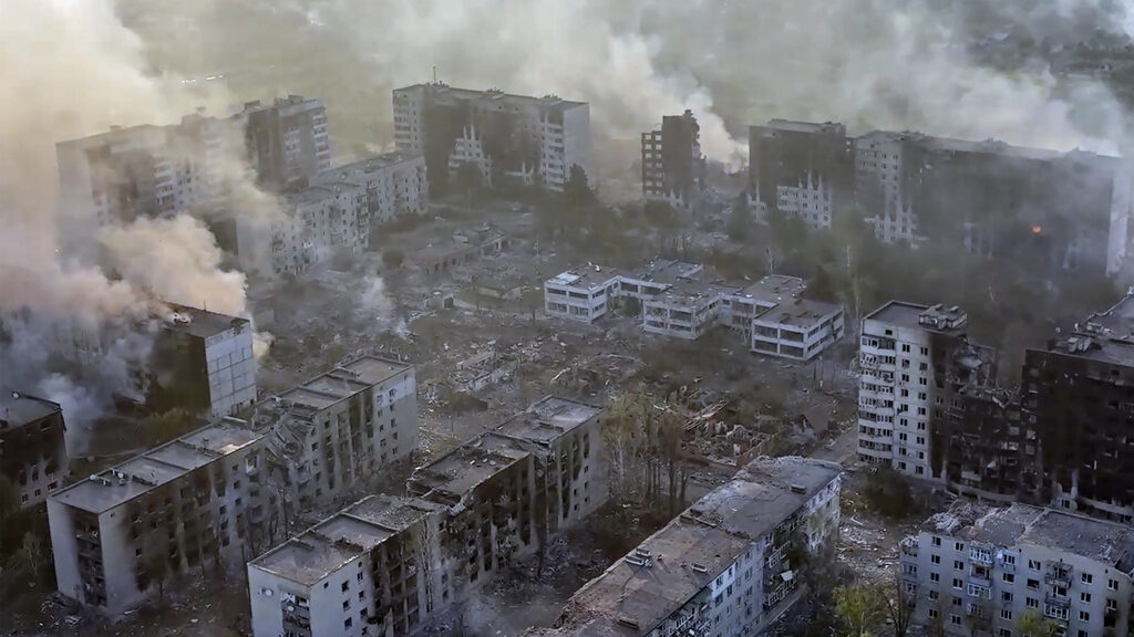Russia Ukraine War Scorched Earth