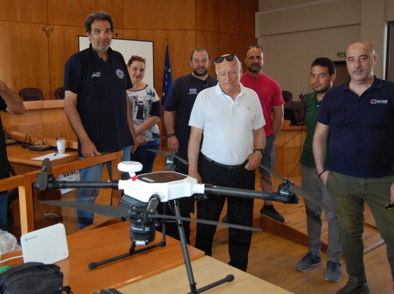 Με drones η επιτήρηση των δασικών περιοχών της Χίου