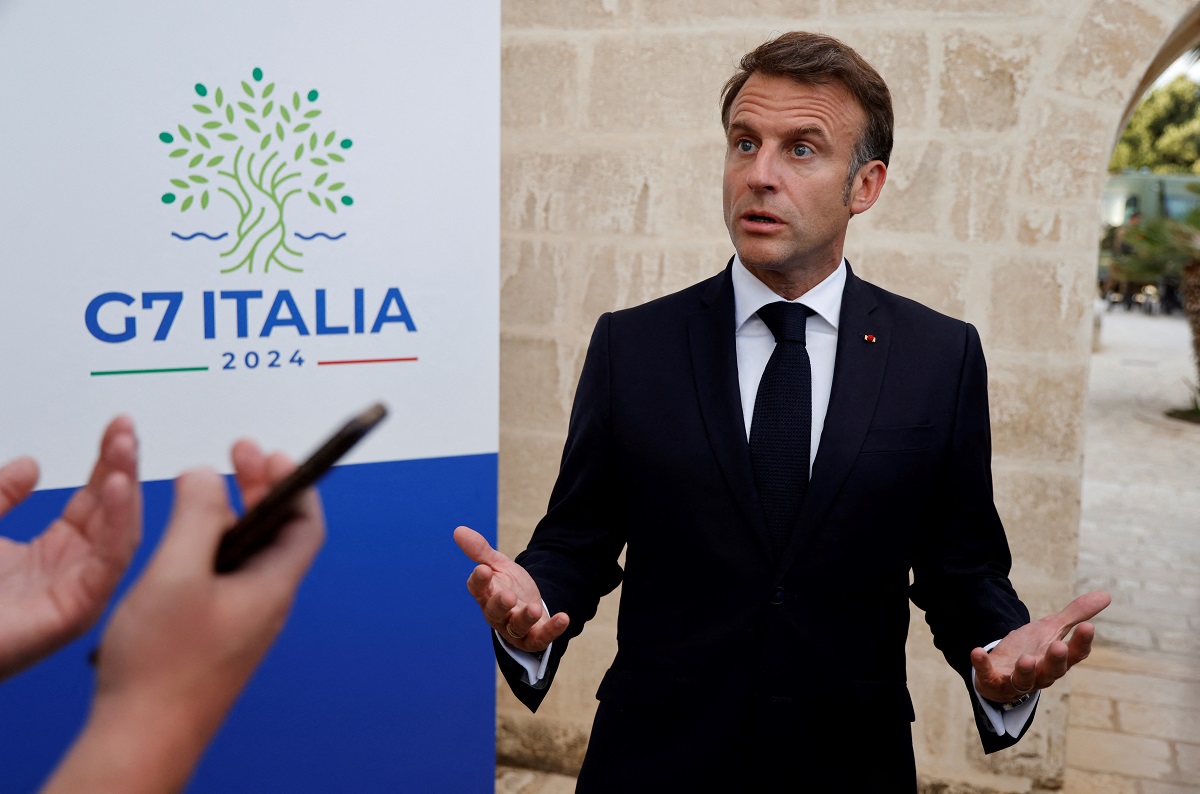 Ε. Μακρόν: Ανακοίνωσε οδικό χάρτη για τον περιορισμό της κλιμάκωσης στα σύνορα του Λιβάνου με το Ισραήλ