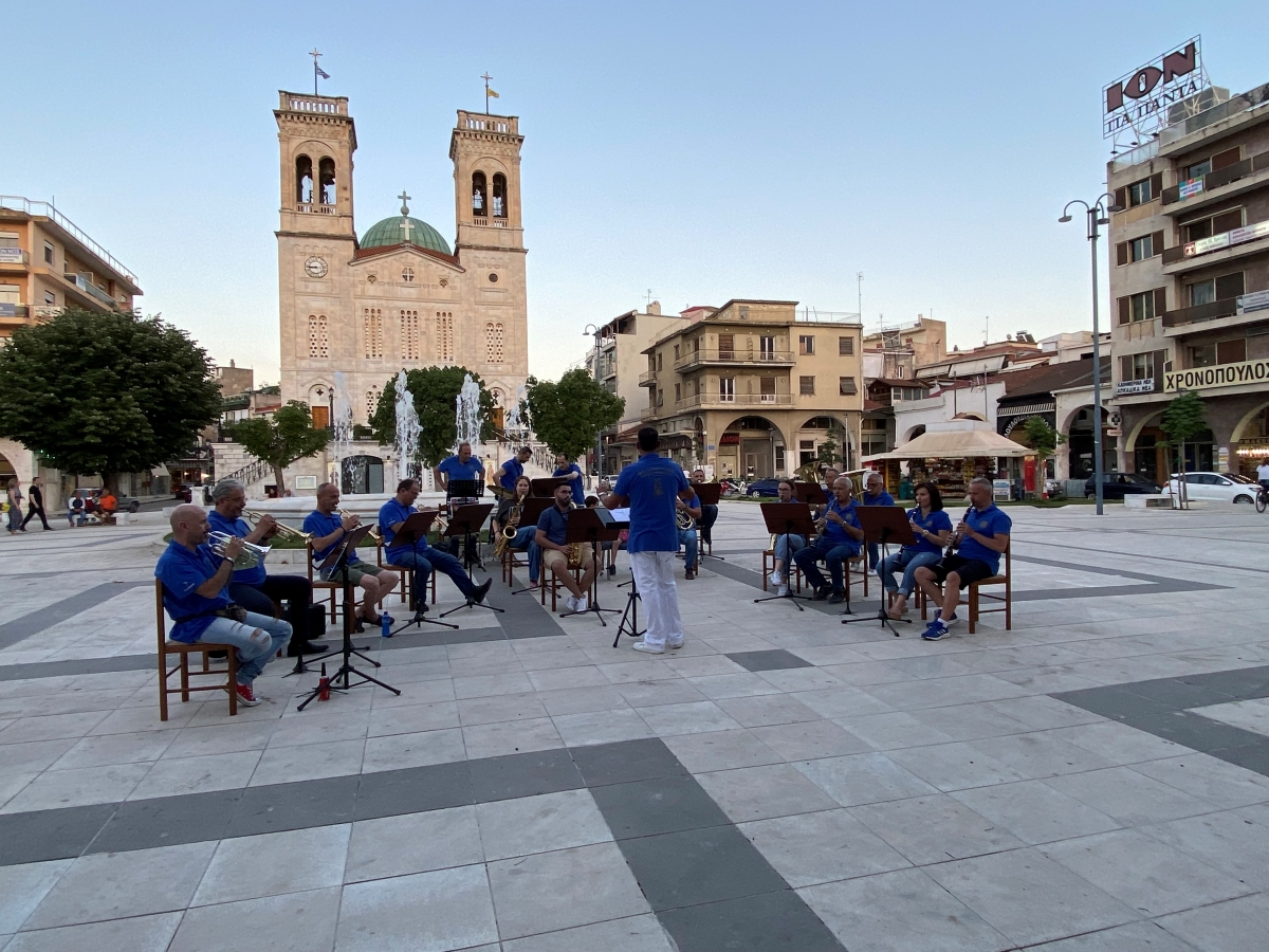 Την παγκόσμια ημέρα μουσικής τίμησε η Φιλαρμονική του δήμου της Τρίπολης