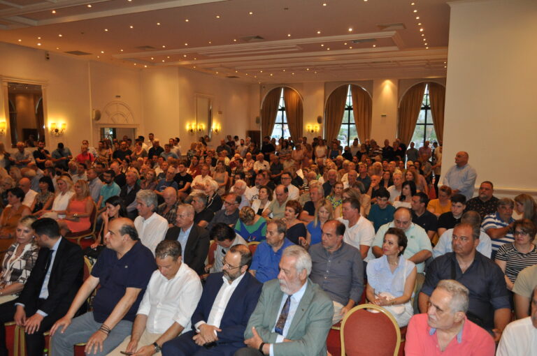 Βόλος: Ο υφυπουργός Ψηφιακής Διακυβέρνησης Κων. Κυρανάκης ομιλητής σε προεκλογική συγκέντρωση της Ν.Δ.