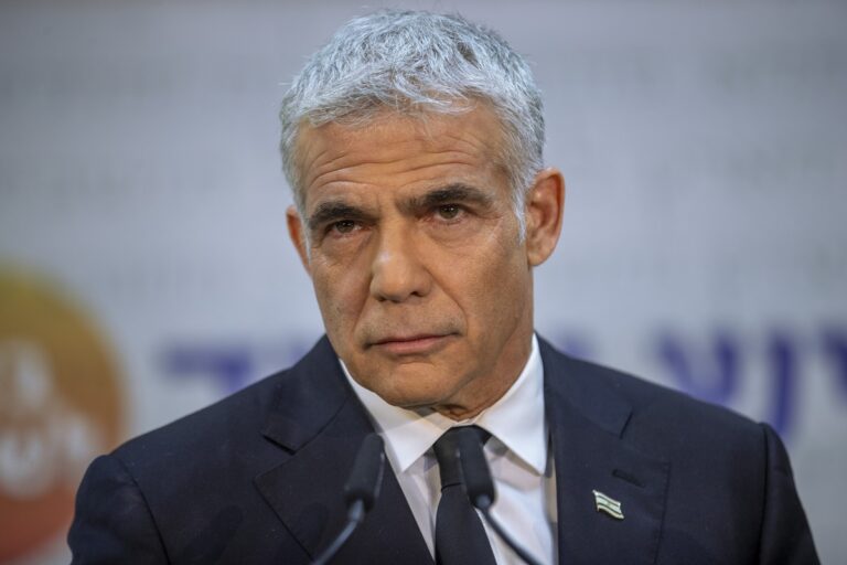 Ισραήλ: Ο Γ. Λαπίντ επισημαίνει ότι η κλιμάκωση με τη Χεζμπολάχ δεν έχει καμία σχέση με τη συμφωνία για το φυσικό αέριο