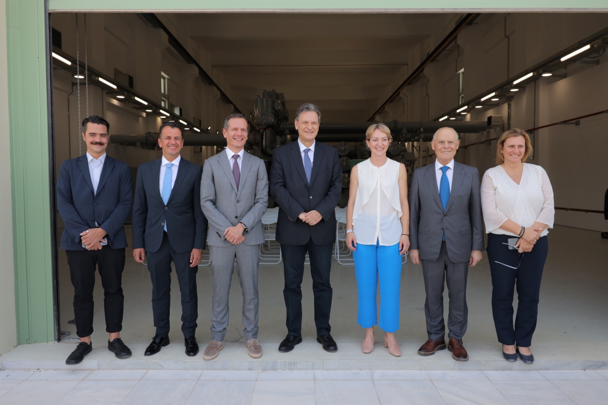 Εγκαινιάστηκε το Κέντρο Υπερυψηλής Τάσης Κορίνθου