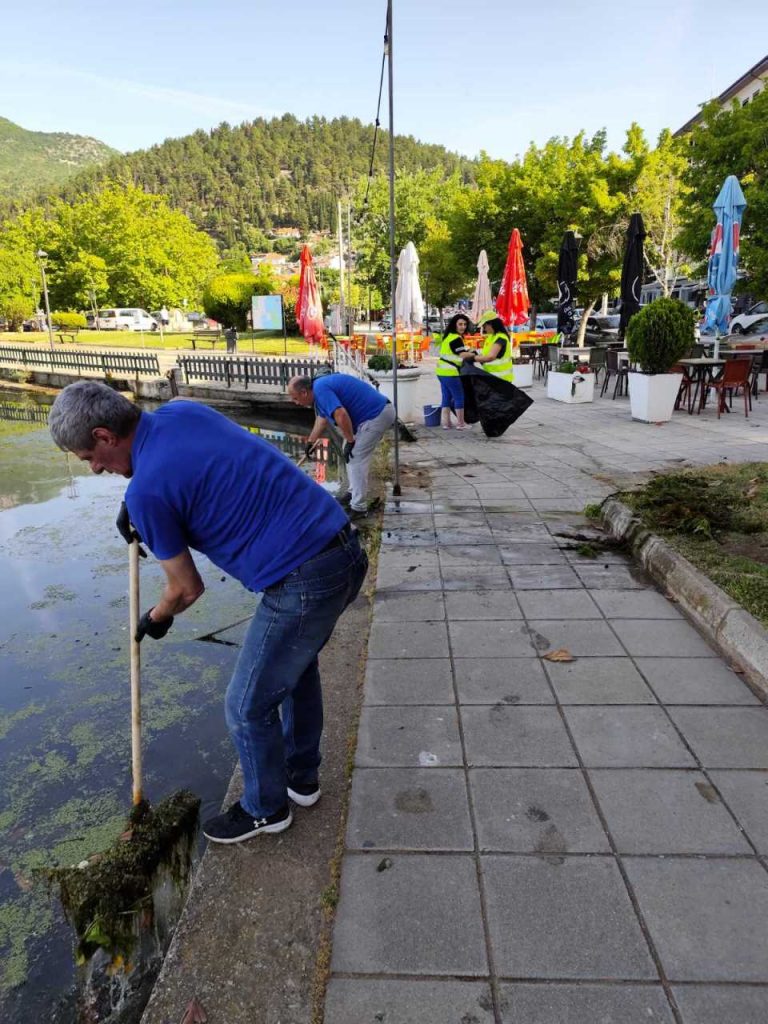 Καστοριά: Παραλίμνιος καθαρισμός στη Βόρεια και Νότια Παραλία