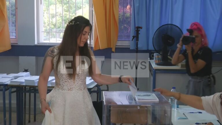 Θεσσαλονίκη: Ζευγάρι νεόνυμφων άφησε τον γάμο και πήγε για…Ευρωεκλογές