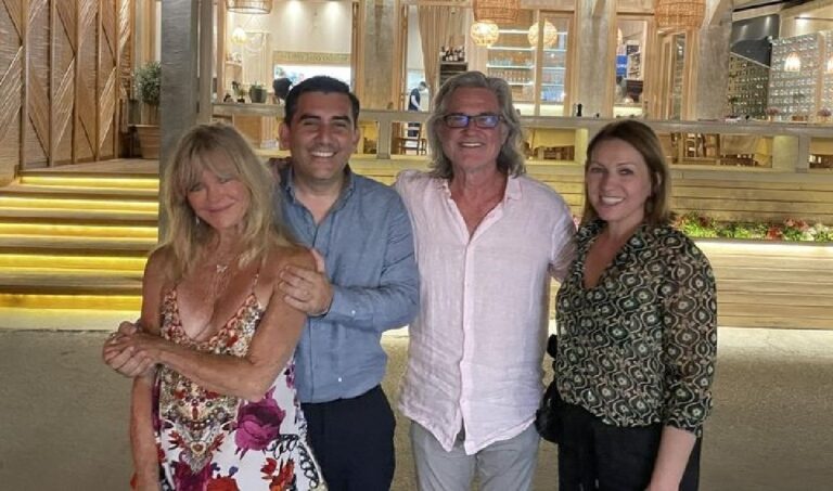 Kurt Russel και Goldie Hawn στη Σκιάθο για διακοπές