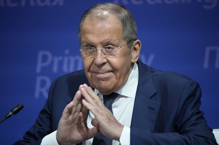 Σ. Λαβρόφ: Tρομακτική η δήλωση του Ισραήλ ότι δεν υπάρχουν άμαχοι στη Γάζα