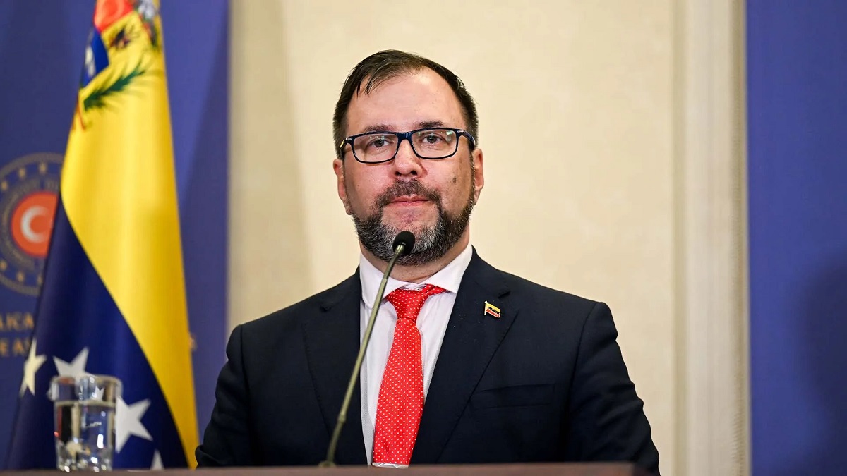 Venezuela's Foreign Minister Yvan Gil
