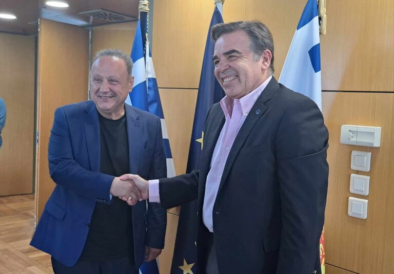 Η εξωστρέφεια της Θεσσαλονίκης στο επίκεντρο της συνάντησης Μ. Σχοινά και Σ. Αγγελούδη