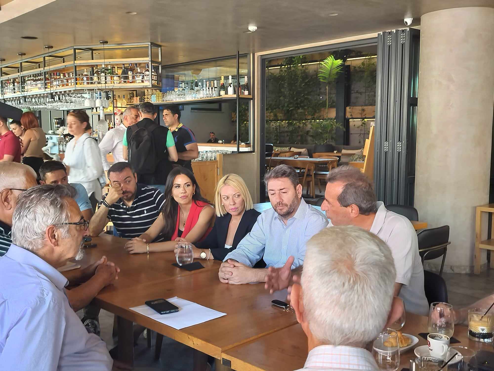 Ηράκλειο: Σε Χερσόνησο και Οροπέδιο Λασιθίου ο Ν. Ανδρουλάκης λίγο πριν από το άνοιγμα της κάλπης
