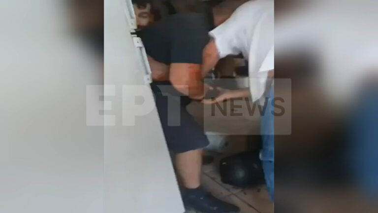 Βίντεο – ντοκουμέντο από την αιματηρή επίθεση σε μίνι μάρκετ στα Χανιά: Ανθρωποκυνηγητό για τη σύλληψη του δράστη