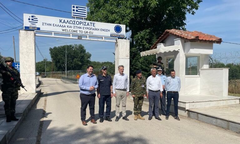 Στον Έβρο ο υπουργός Επικρατείας Α. Σκέρτσος – Επισκέφθηκε τον σταθμό αποσυμπίεσης φυσικού αερίου