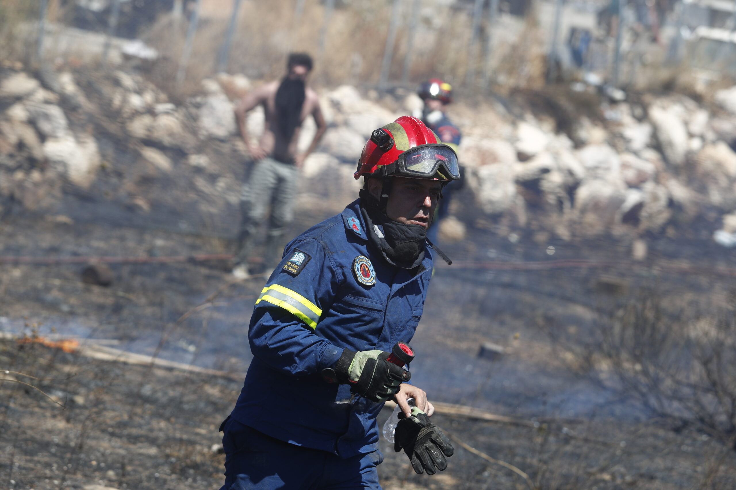 Μια σύλληψη για τη φωτιά στη Βαρυμπόμπη – Ο φερόμενος ως δράστης θα οδηγηθεί την Παρασκευή στον Εισαγγελέα