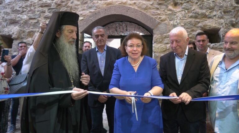 Ο εκσυγχρονισμός των αποθηκών Σαπλιτζά στο Κάτω Κάστρο Μυτιλήνης είναι γεγονός (βίντεο)