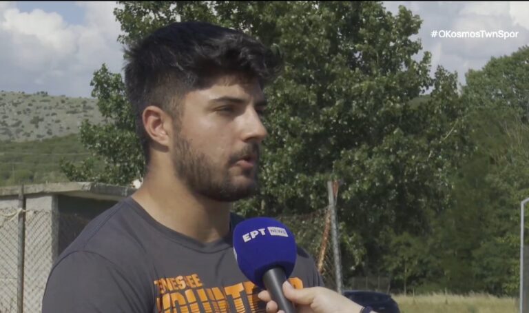 Παγκόσμιος πρωταθλητής προπονείται σε χωράφι στο Κιλκίς