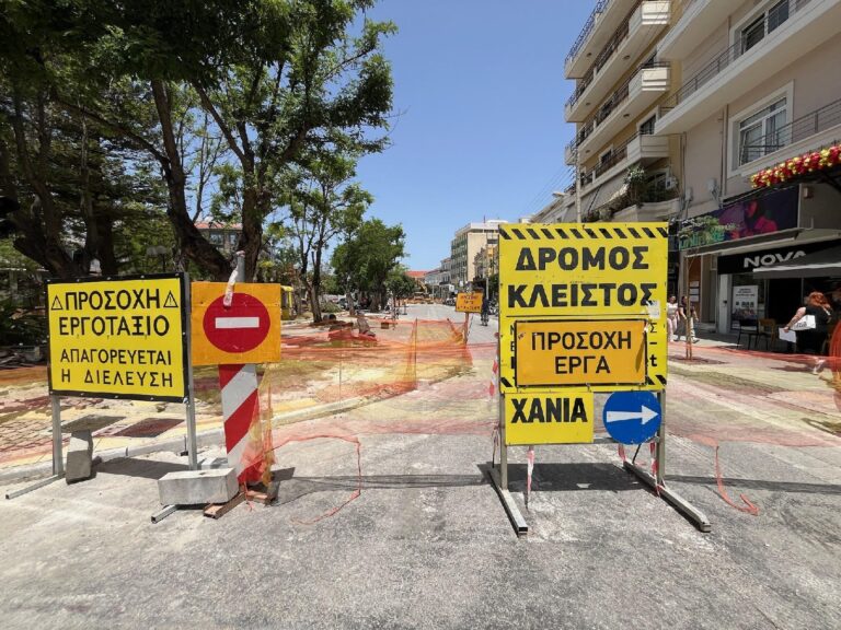Χανιά: Σε εξέλιξη οι εργασίες για το Ανοικτό Κέντρο Εμπορίου (Open Mall) από τον Δήμο  